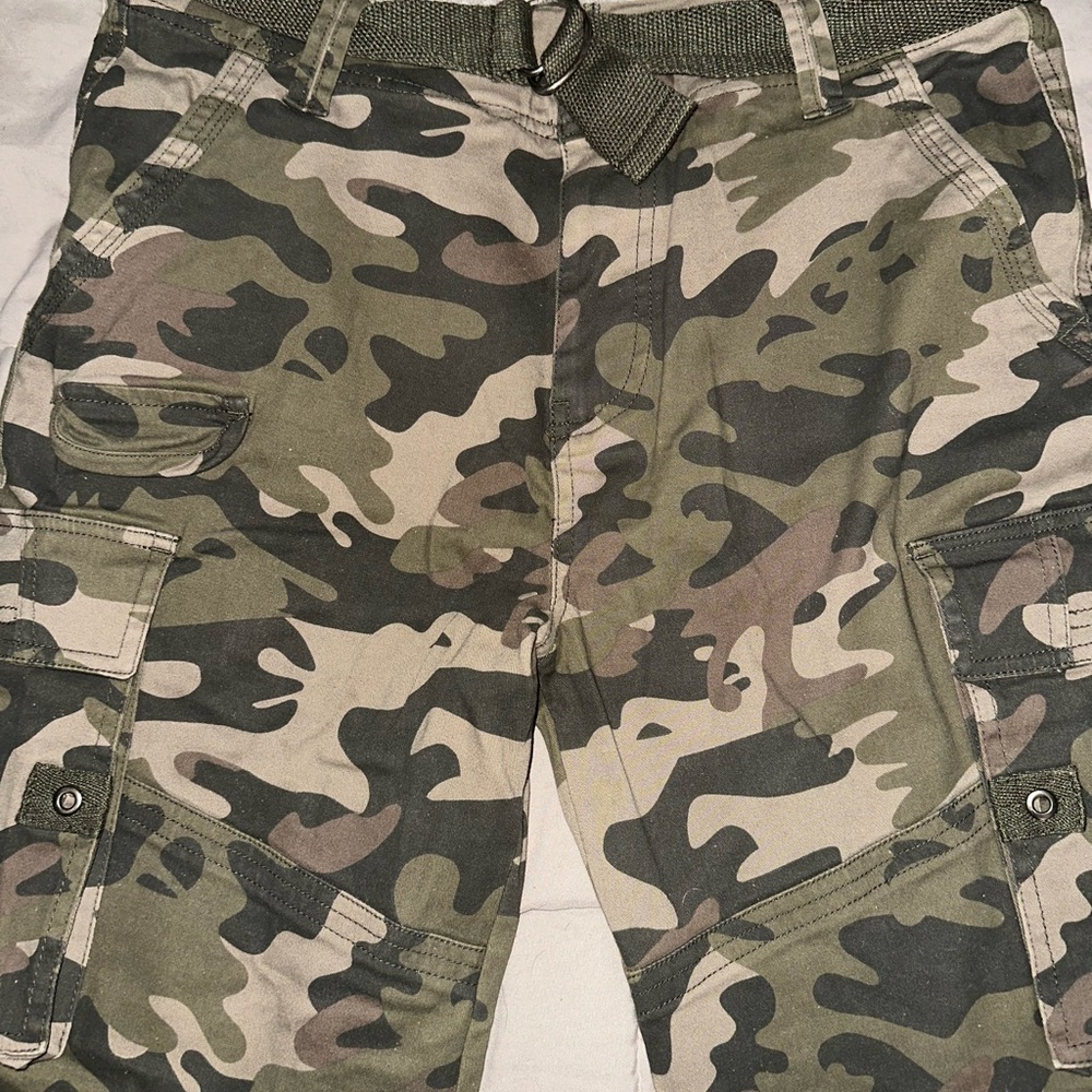 Men's Camouflage Cargo Shorts